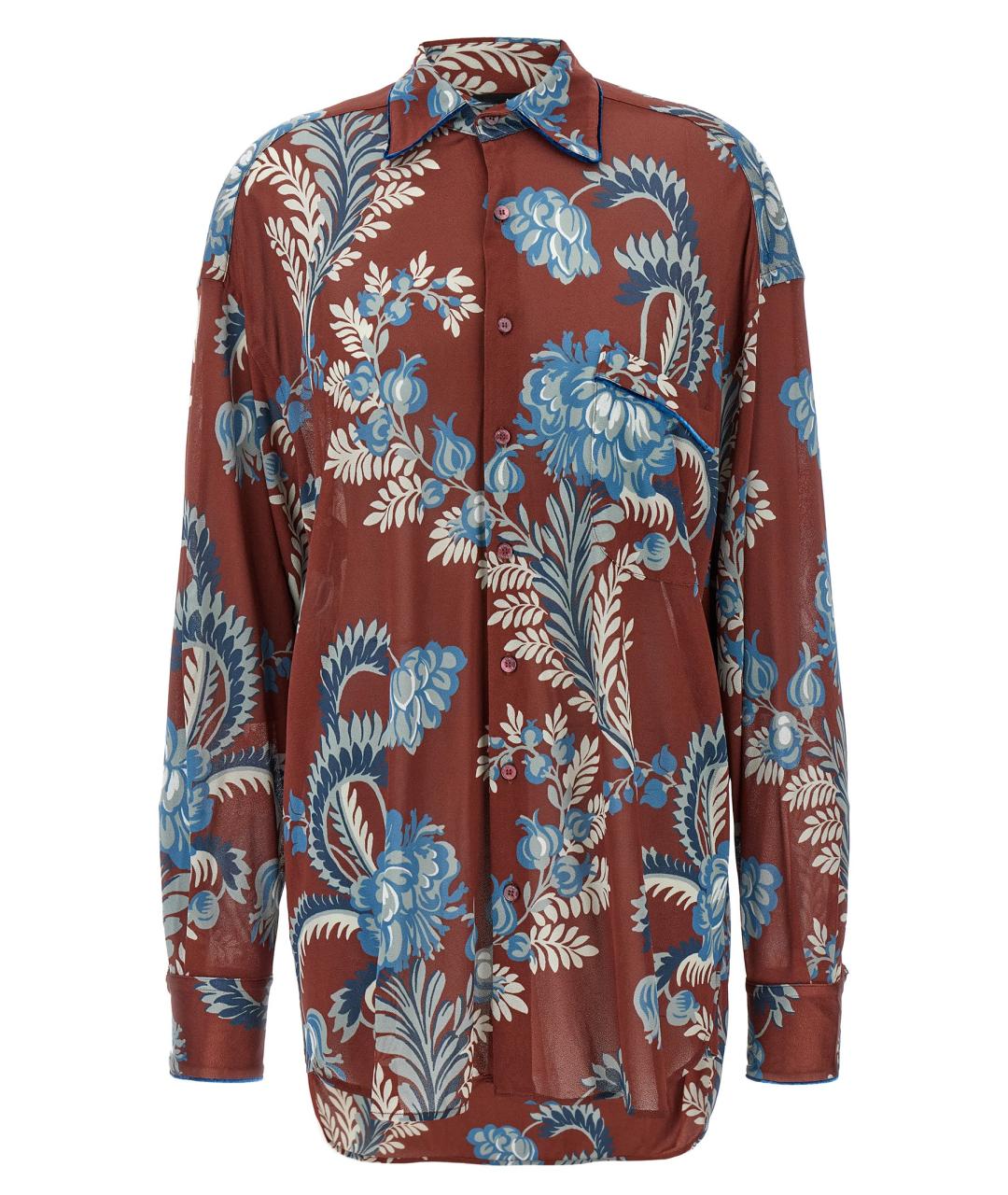 ETRO Мульти вискозная рубашка, фото 1