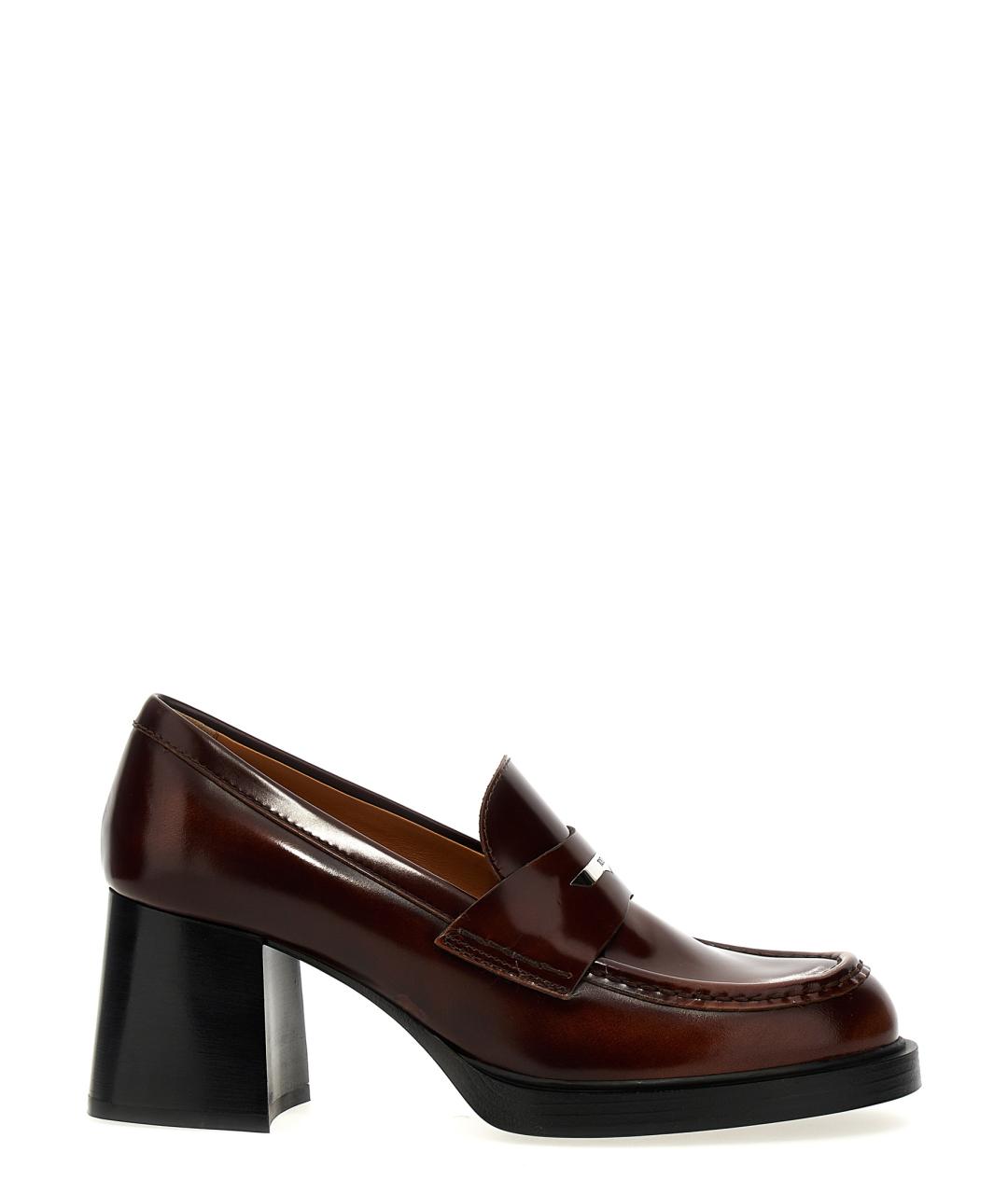 TOD'S Коричневые кожаные лоферы, фото 1