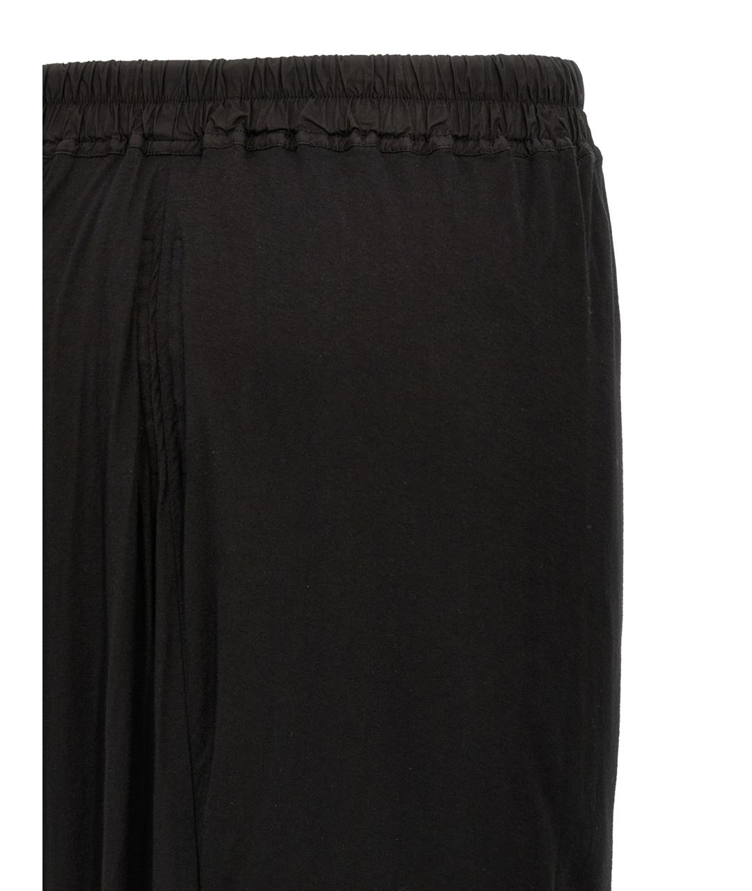 RICK OWENS DRKSHDW Черная хлопковая юбка макси, фото 4