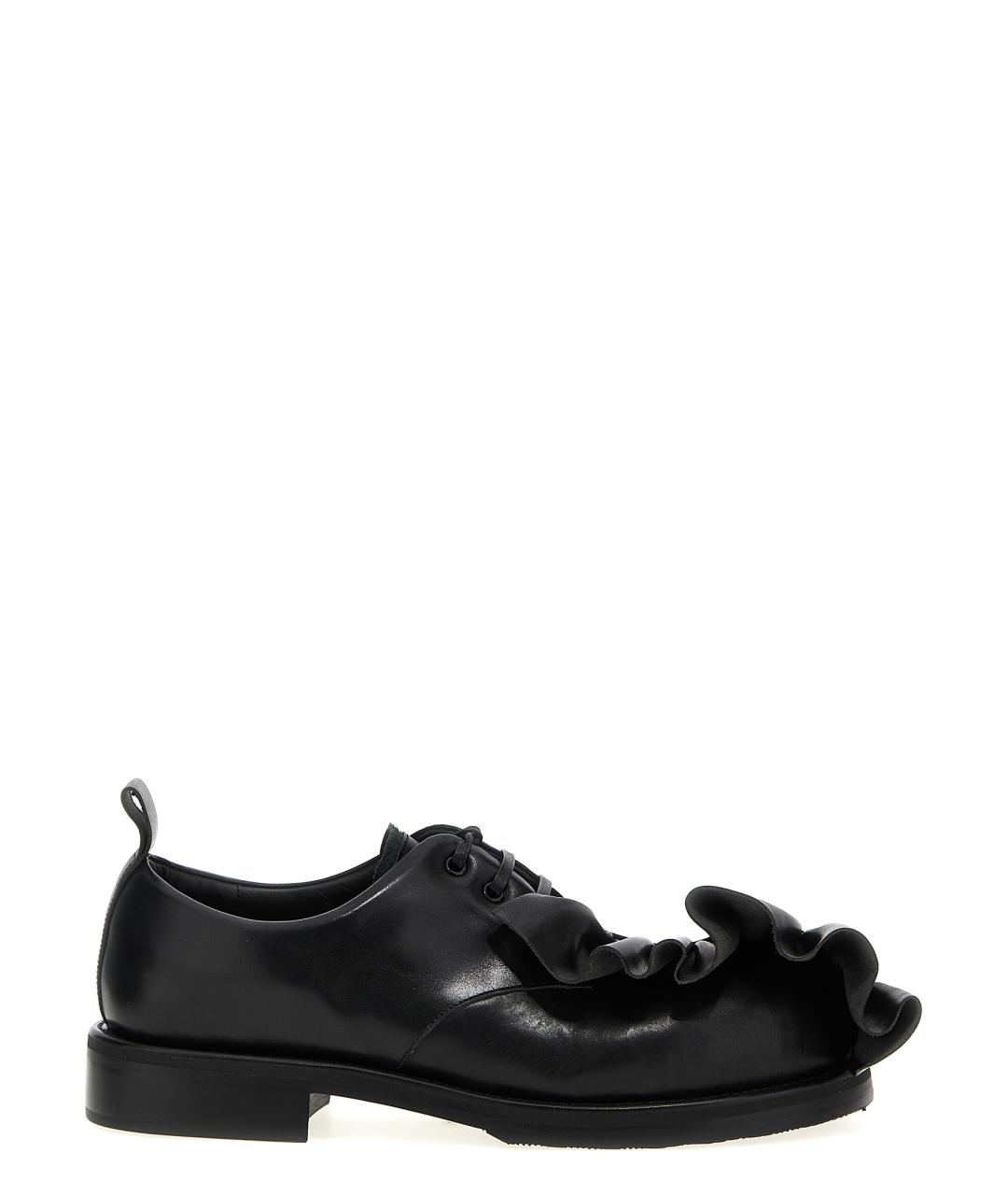 COMME DES GARÇONS HOMME PLUS Черные кожаные туфли, фото 1