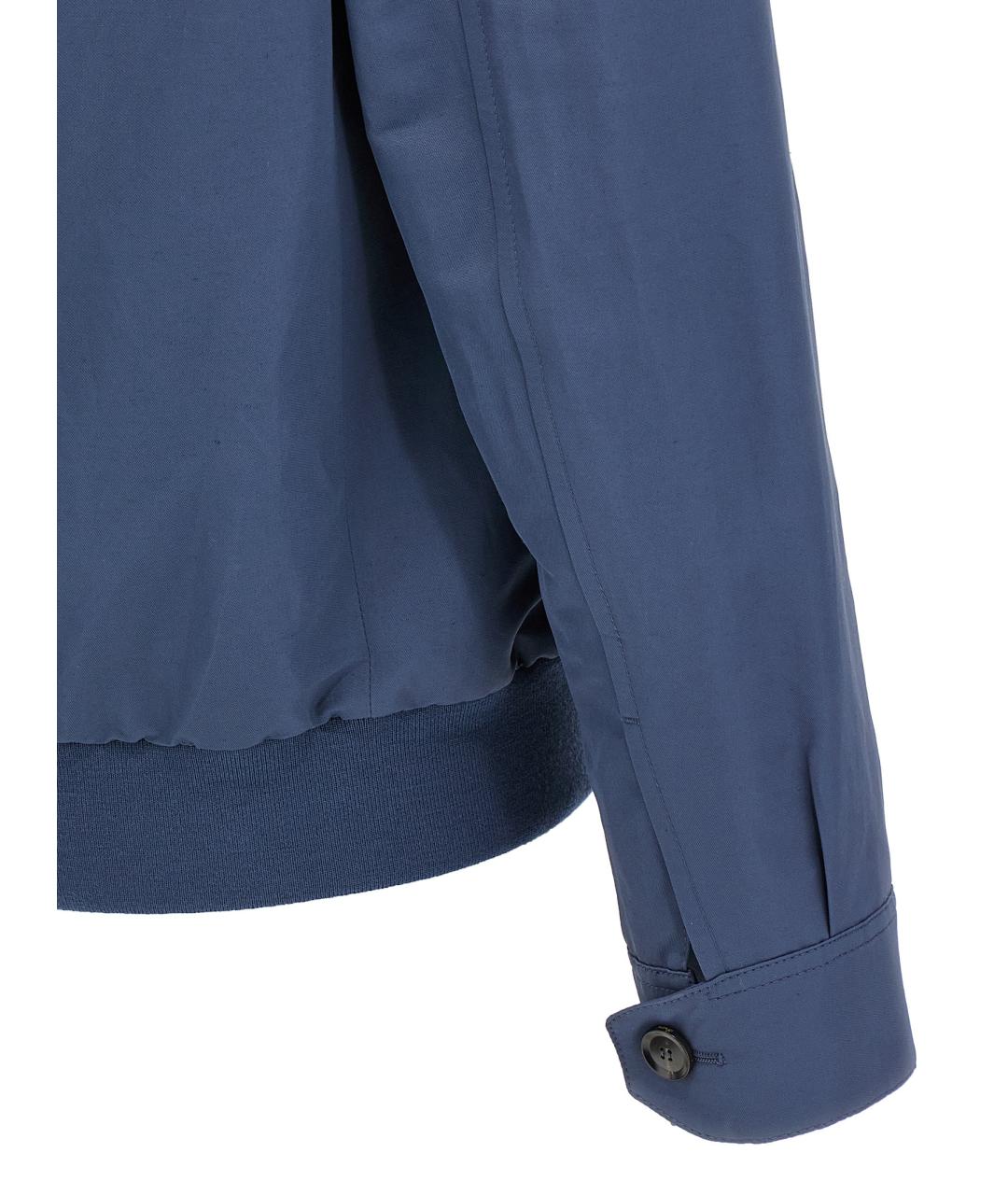 BRIONI Синяя льняная куртка, фото 4