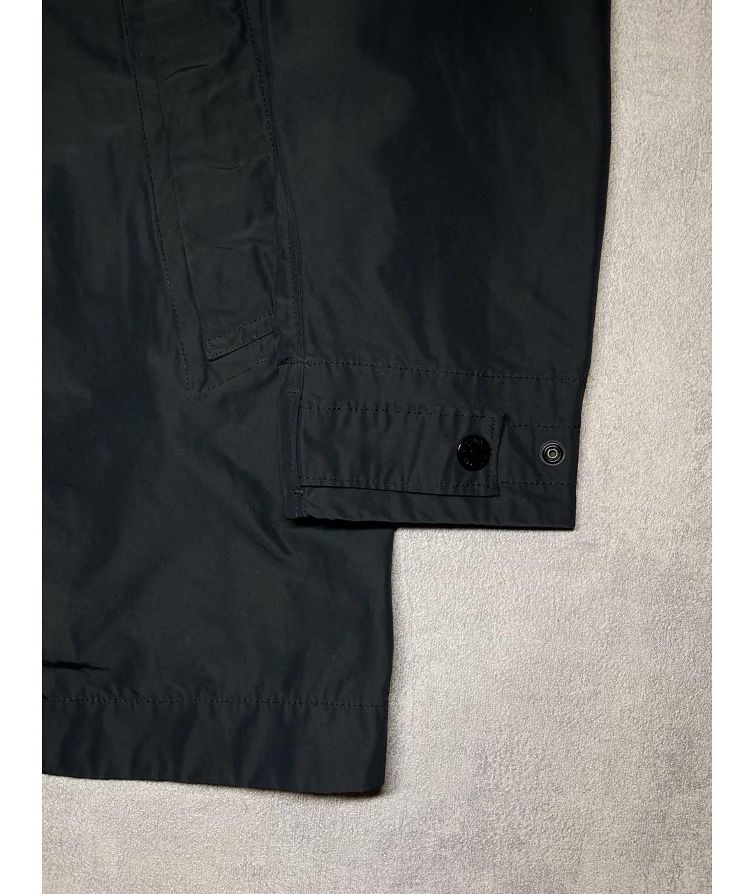 STONE ISLAND Черная полиамидовая куртка, фото 6