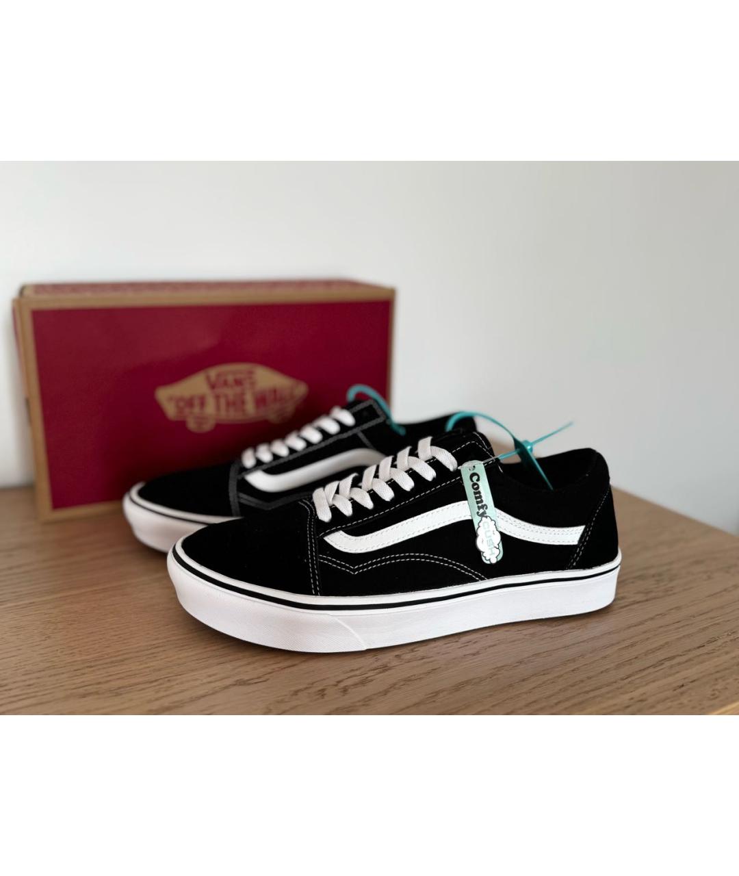 VANS Черные замшевые низкие кроссовки / кеды, фото 2
