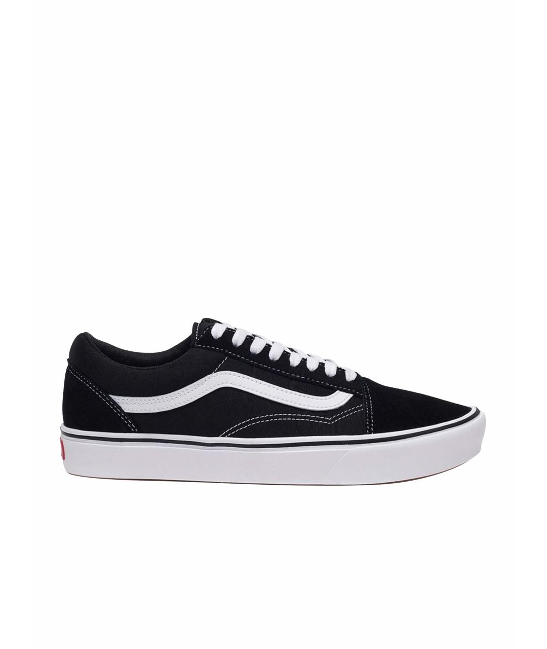 VANS Черные замшевые низкие кроссовки / кеды, фото 1