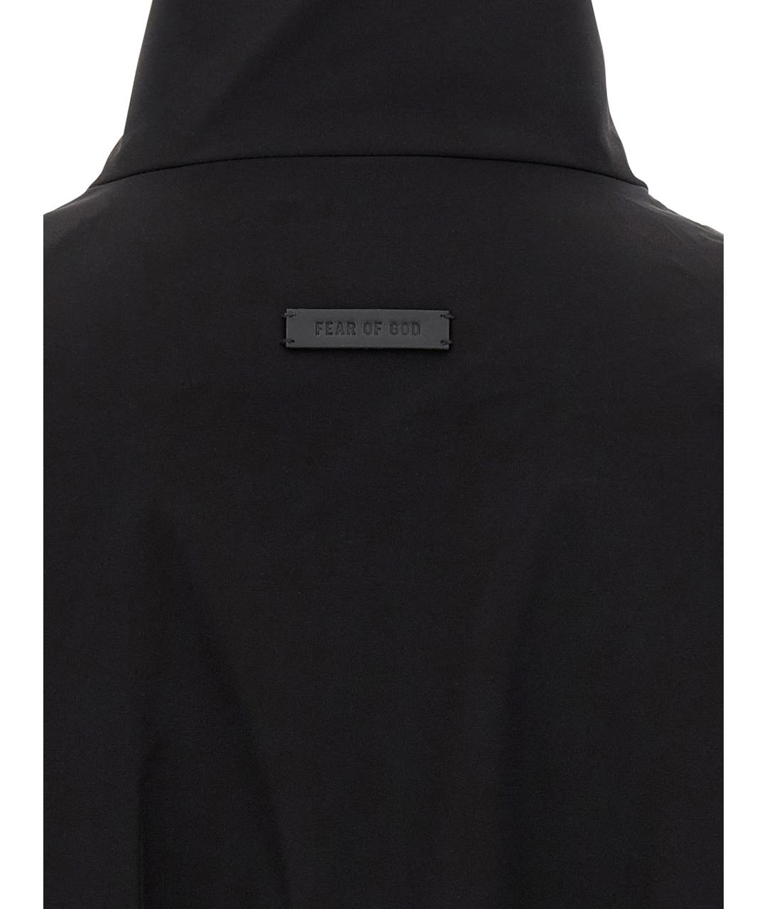 FEAR OF GOD Черная полиамидовая куртка, фото 4