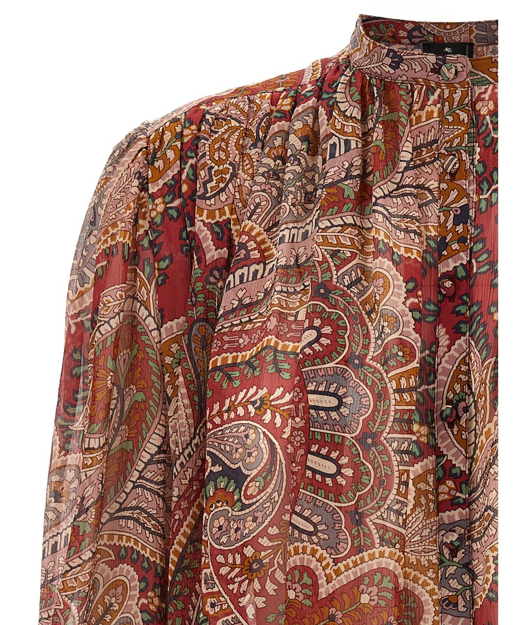 ETRO Мульти шелковая блузы, фото 3