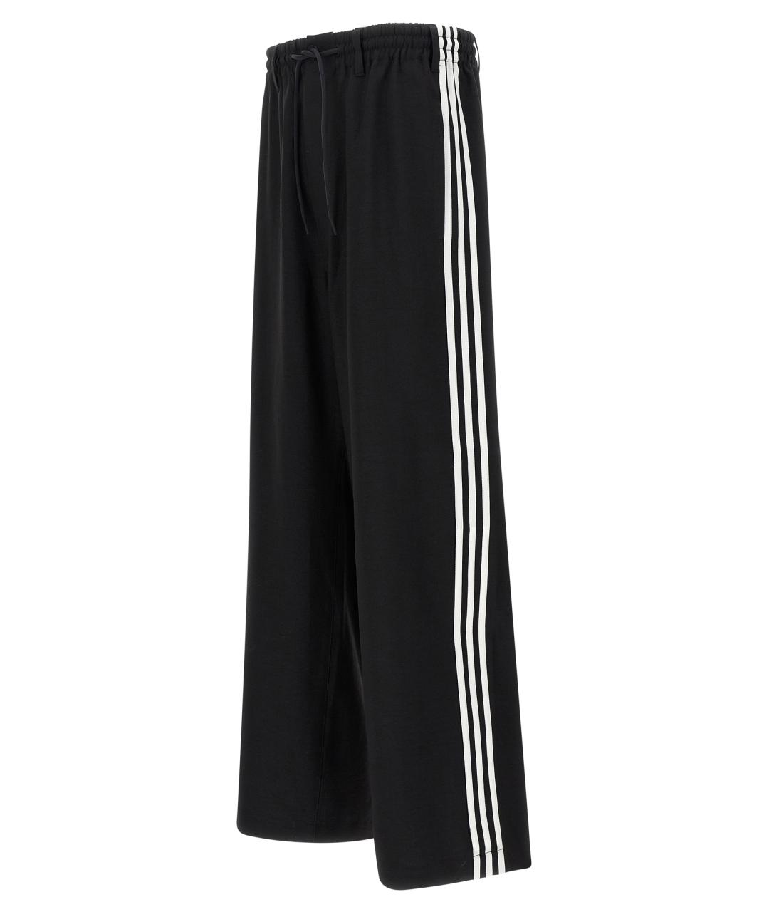 Y-3 Черные полиэстеровые повседневные брюки, фото 3