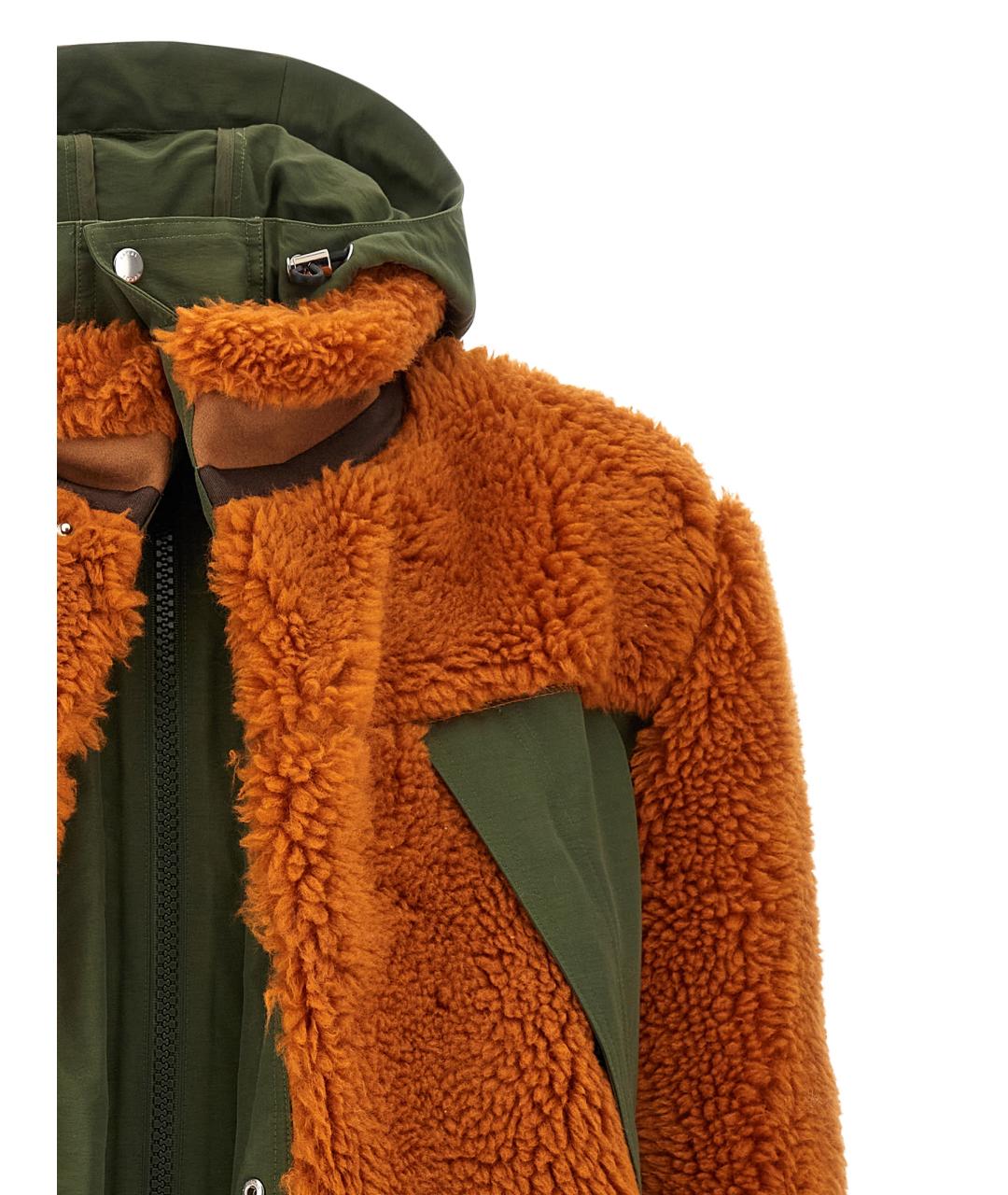 SACAI Мульти шерстяная парка, фото 3