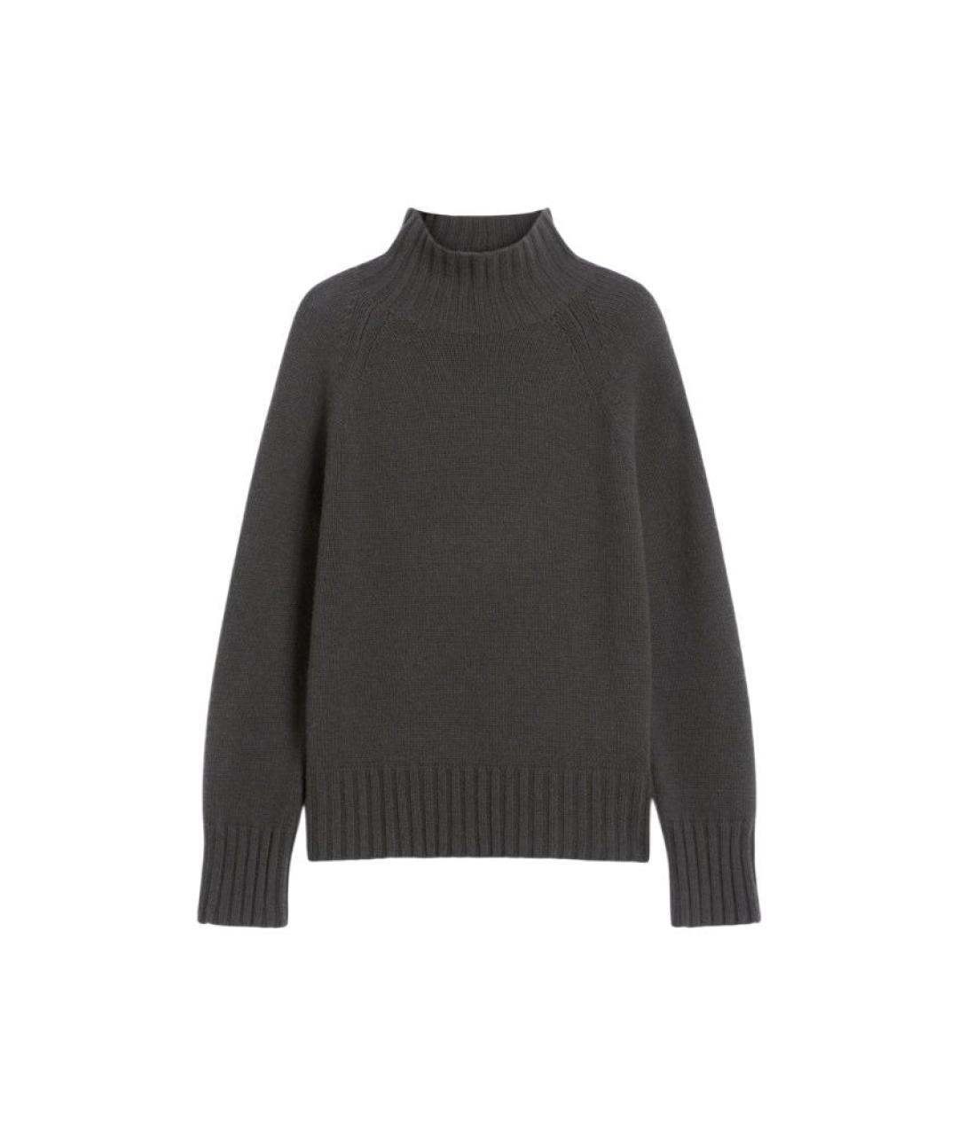'S MAX MARA Хаки кашемировый джемпер / свитер, фото 1
