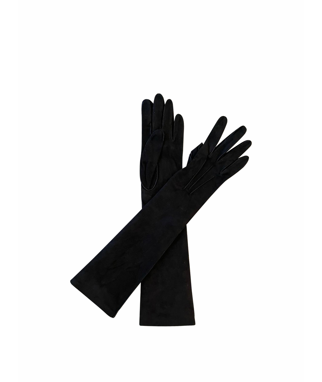 BOTTEGA VENETA Черные кожаные перчатки, фото 1