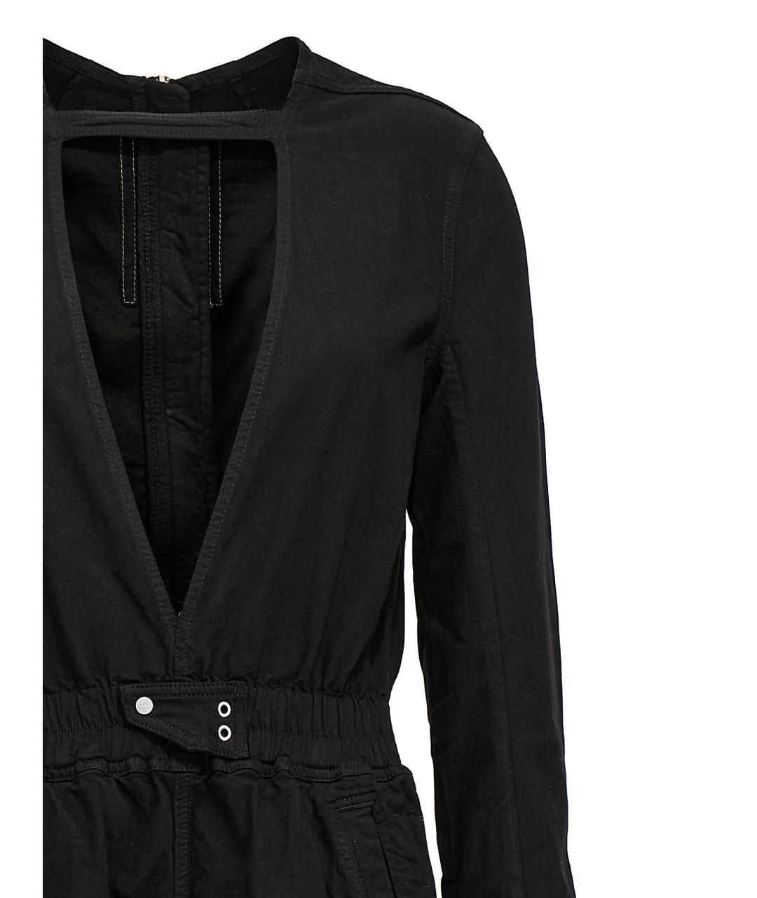RICK OWENS DRKSHDW Черный комбинезон, фото 3