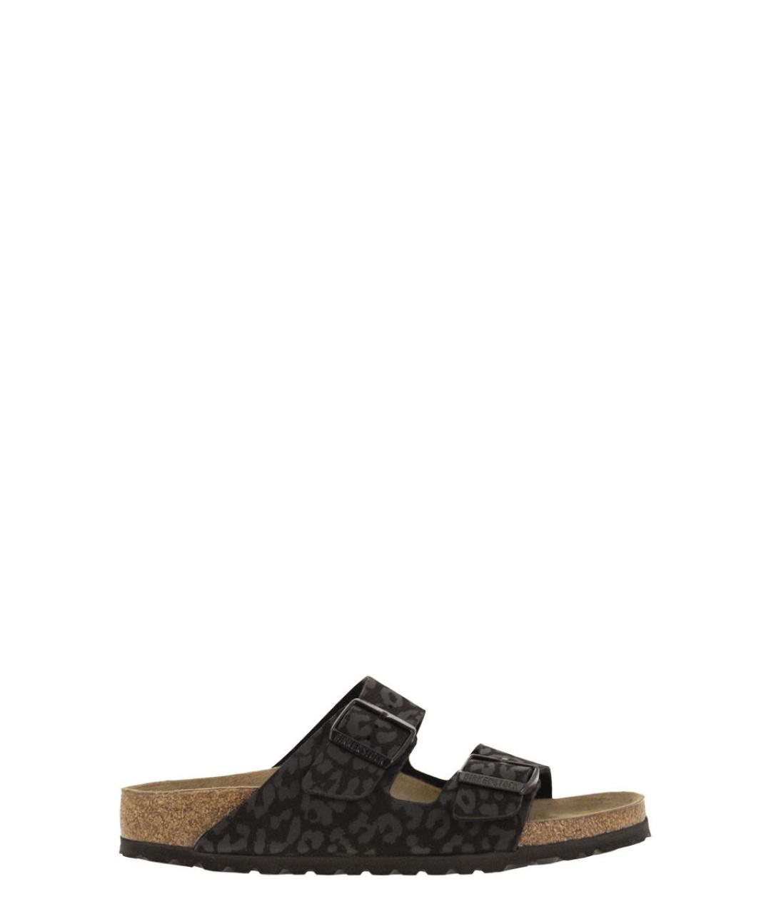 BIRKENSTOCK Черные шлепанцы, фото 1