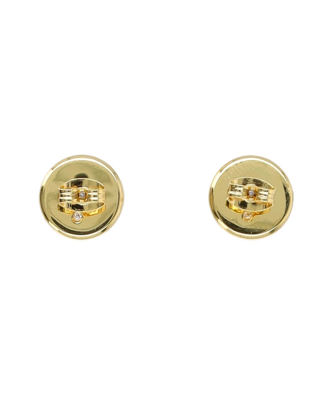 MARC JACOBS Золотые металлические серьги, фото 2