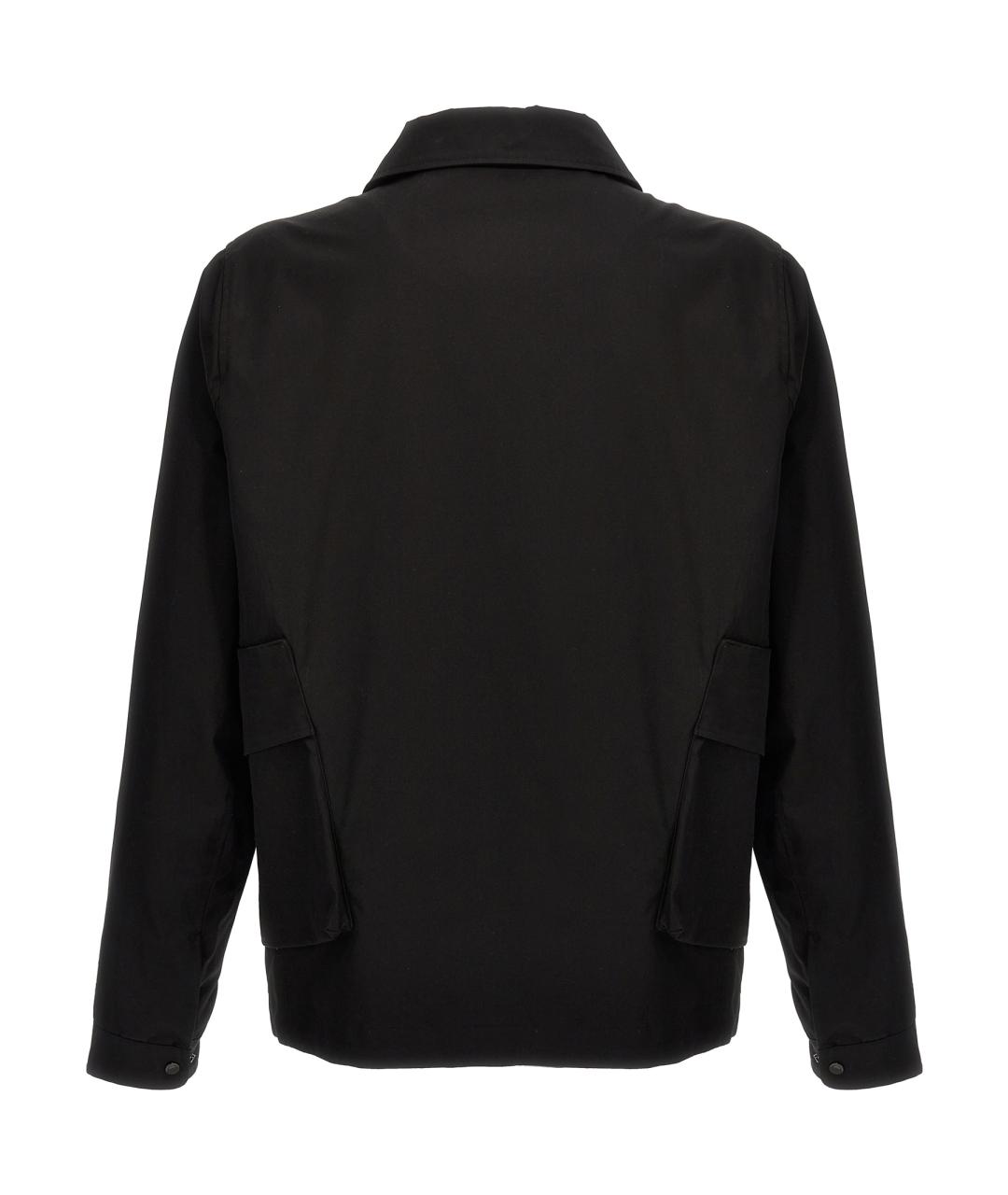 CP COMPANY Черная хлопковая куртка, фото 2
