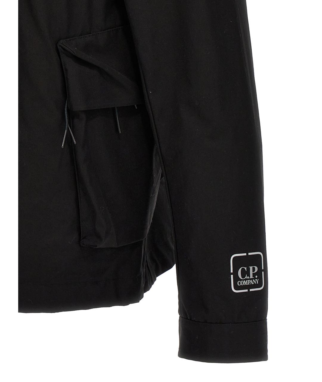 CP COMPANY Черная хлопковая куртка, фото 4