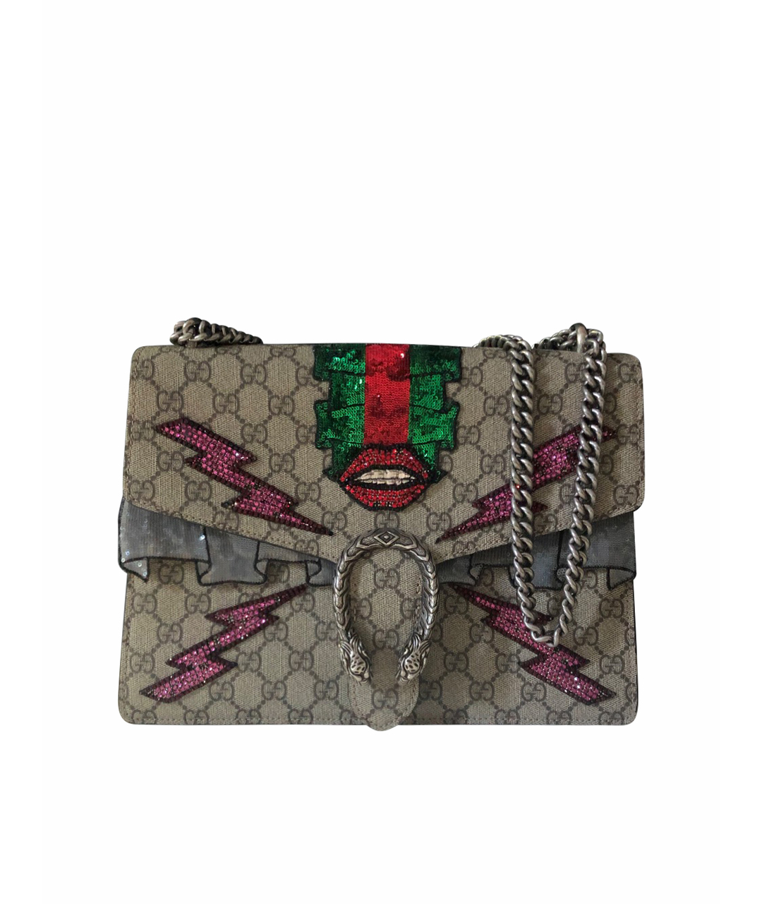 GUCCI Горчичная кожаная сумка тоут, фото 1