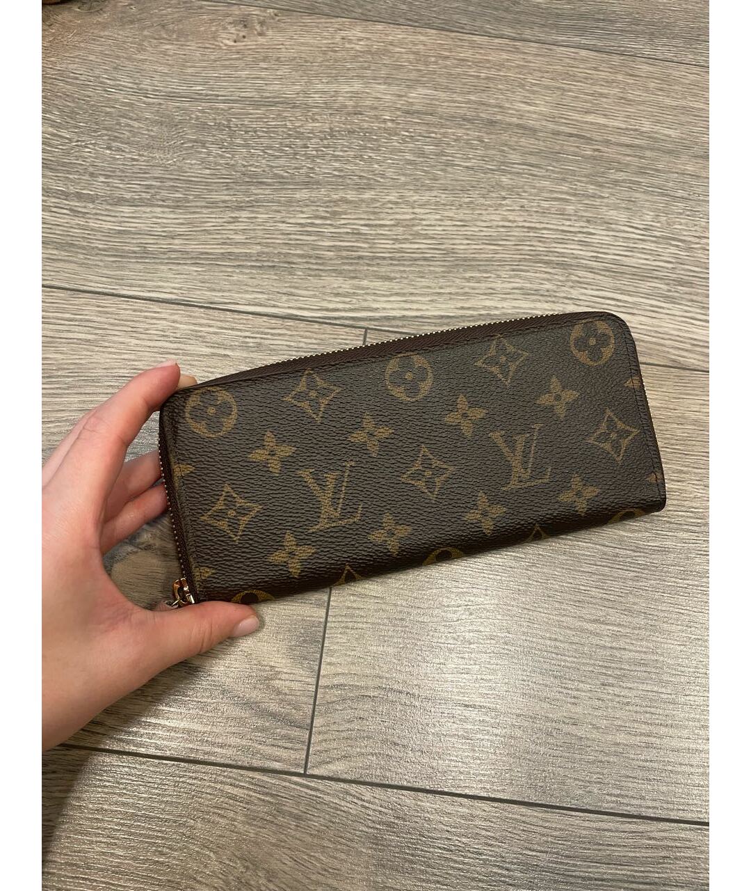 LOUIS VUITTON Коричневый кошелек, фото 2
