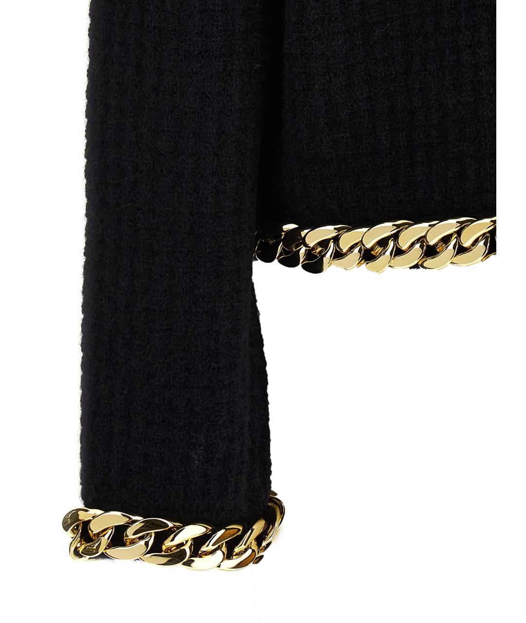 TORY BURCH Черный шерстяной жакет/пиджак, фото 4