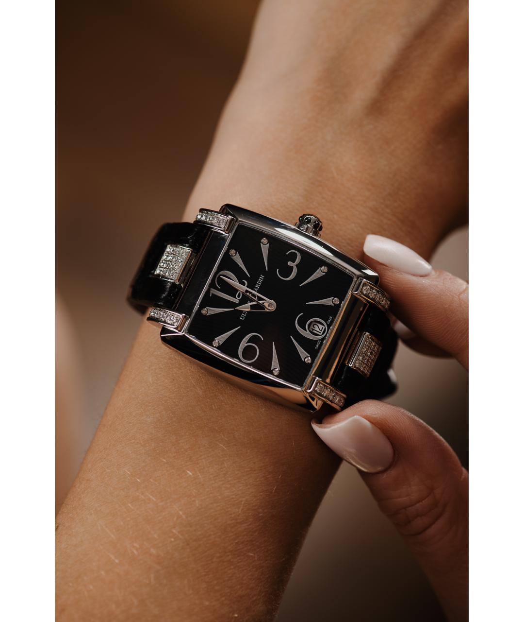 Ulysse Nardin Золотые металлические часы, фото 2