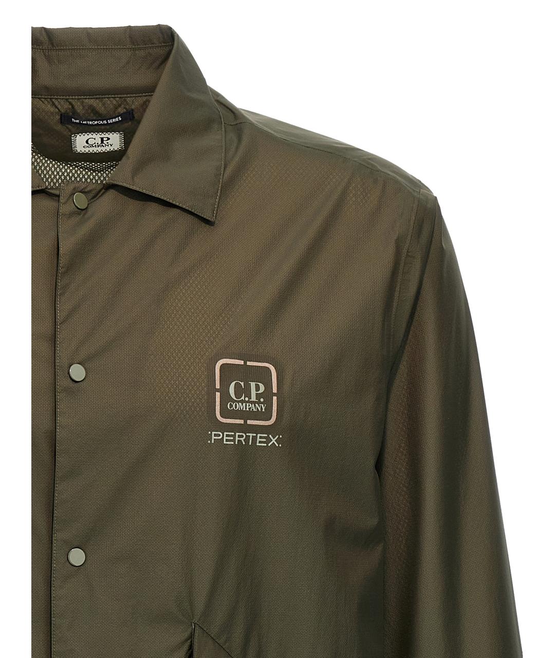 CP COMPANY Хаки синтетическая куртка, фото 3