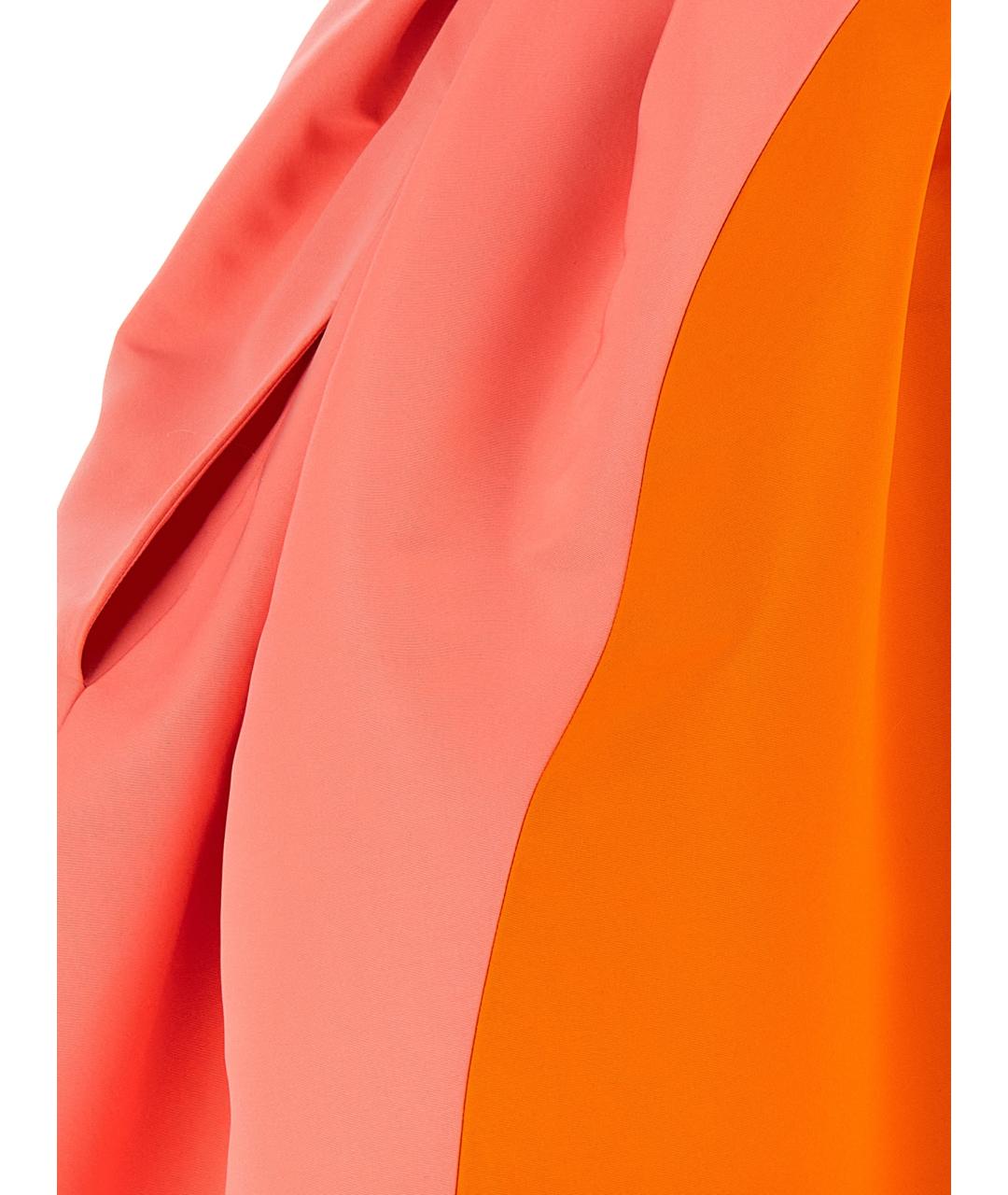 CAROLINA HERRERA Мульти шелковое вечернее платье, фото 4