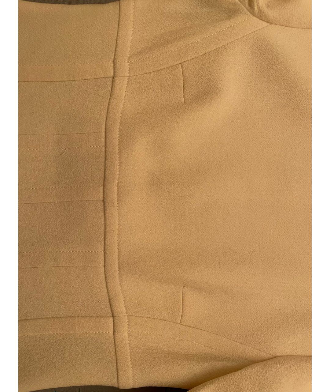 MICHAEL KORS COLLECTION Белое шерстяное повседневное платье, фото 4