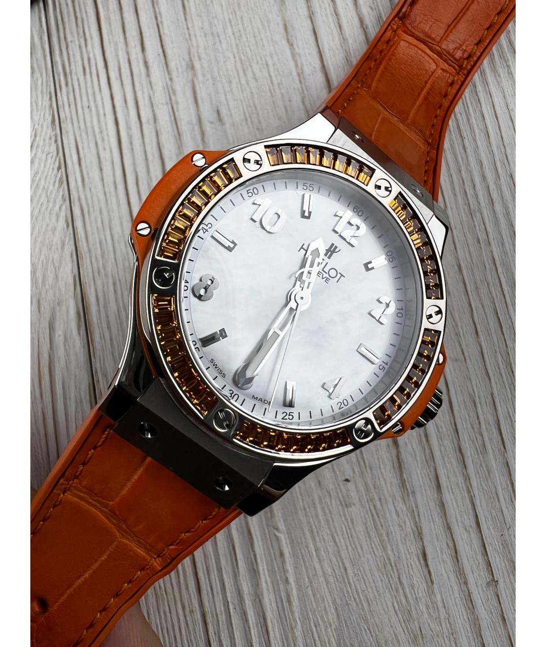 HUBLOT Белые металлические часы, фото 6