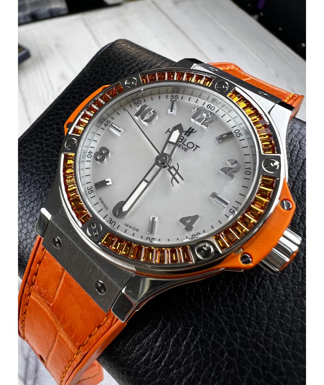 HUBLOT Белые металлические часы, фото 2