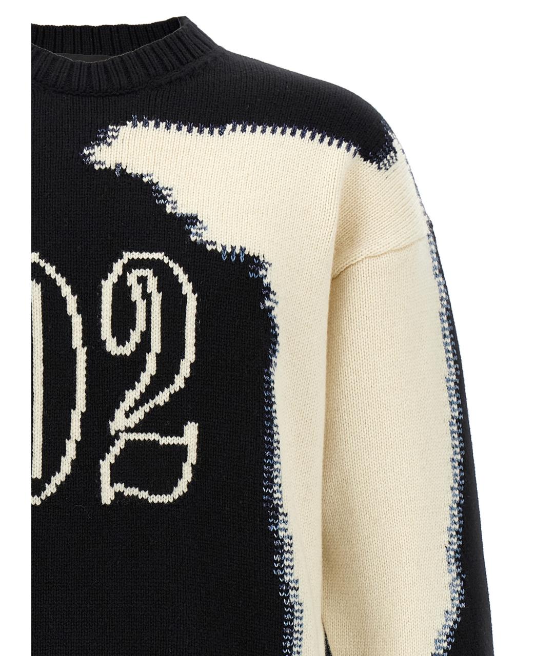 DSQUARED2 Мульти шерстяной джемпер / свитер, фото 3