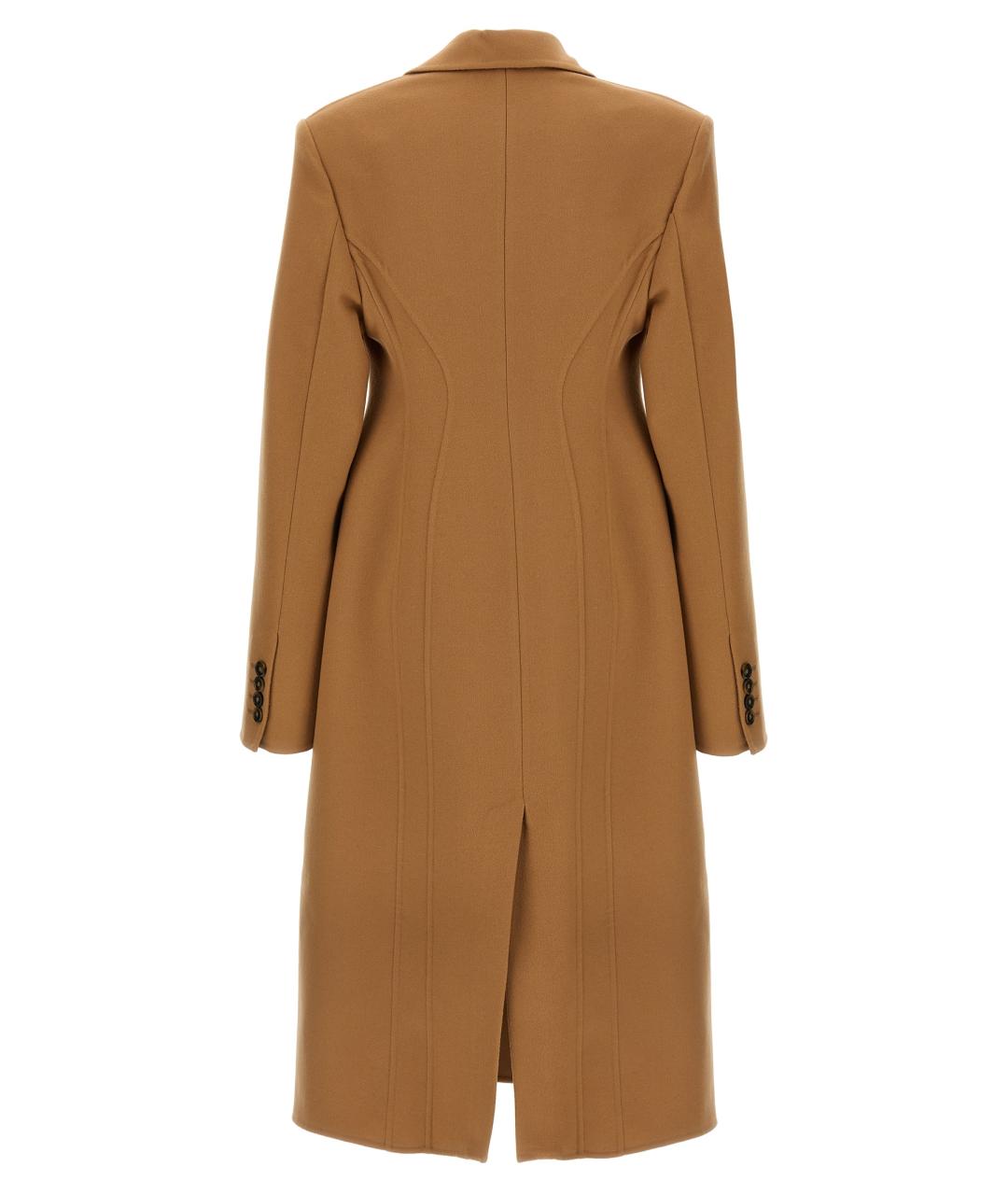 STELLA MCCARTNEY Бежевое шерстяное пальто, фото 2