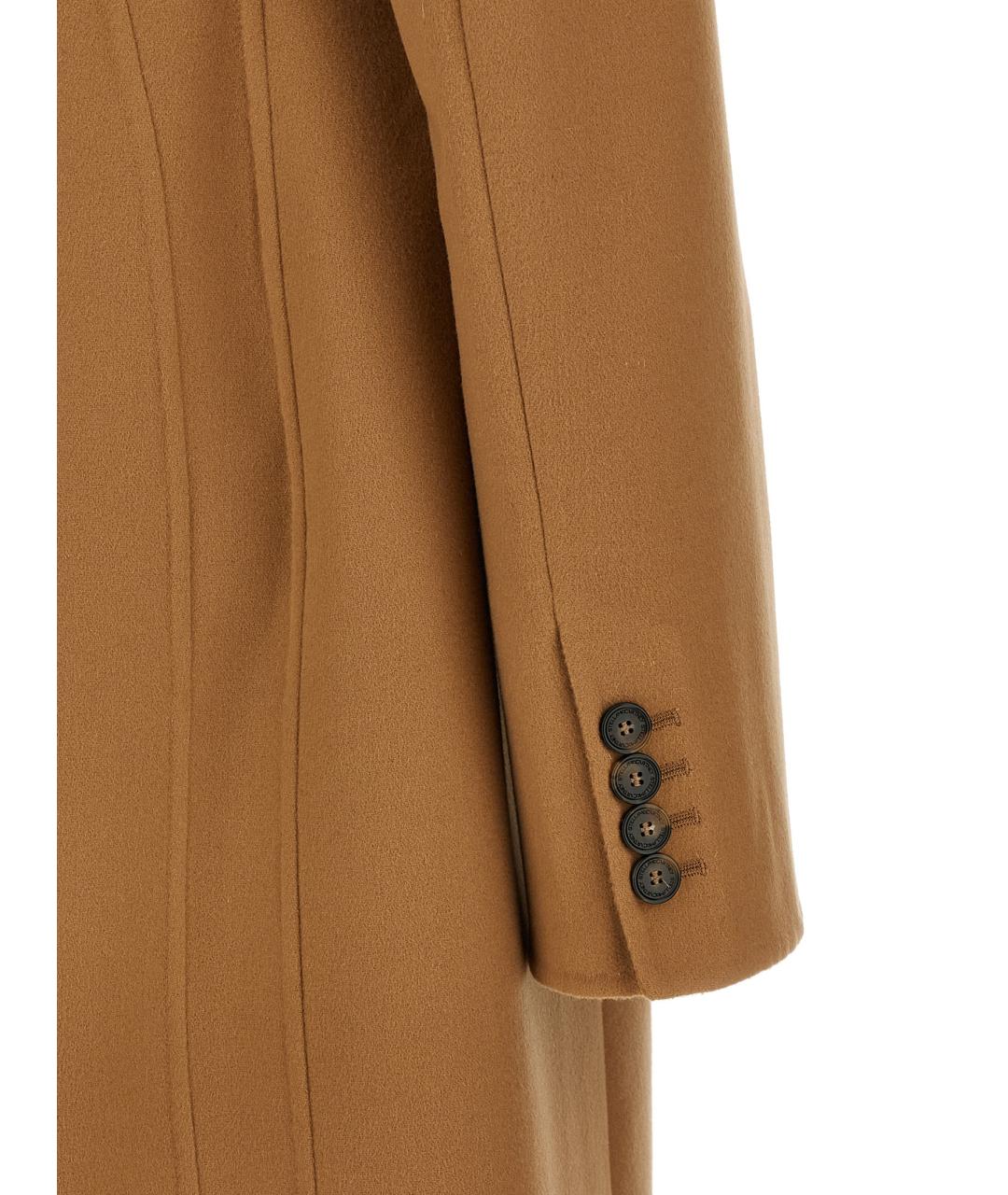 STELLA MCCARTNEY Бежевое шерстяное пальто, фото 4