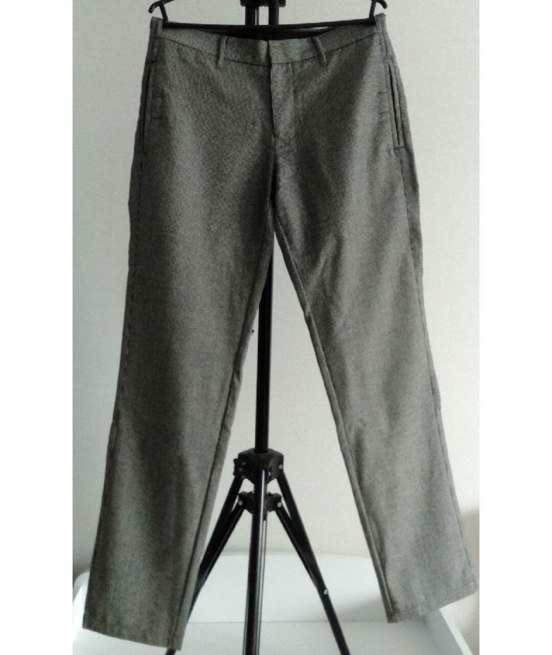 J.LINDEBERG Серые шерстяные классические брюки, фото 5
