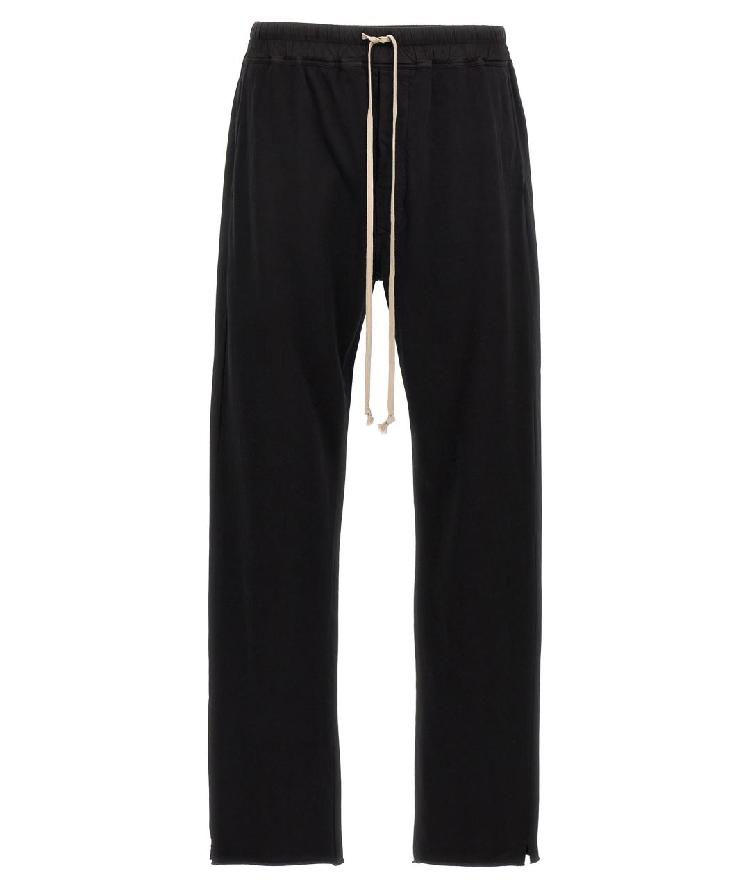 RICK OWENS DRKSHDW Черные хлопковые повседневные брюки, фото 1