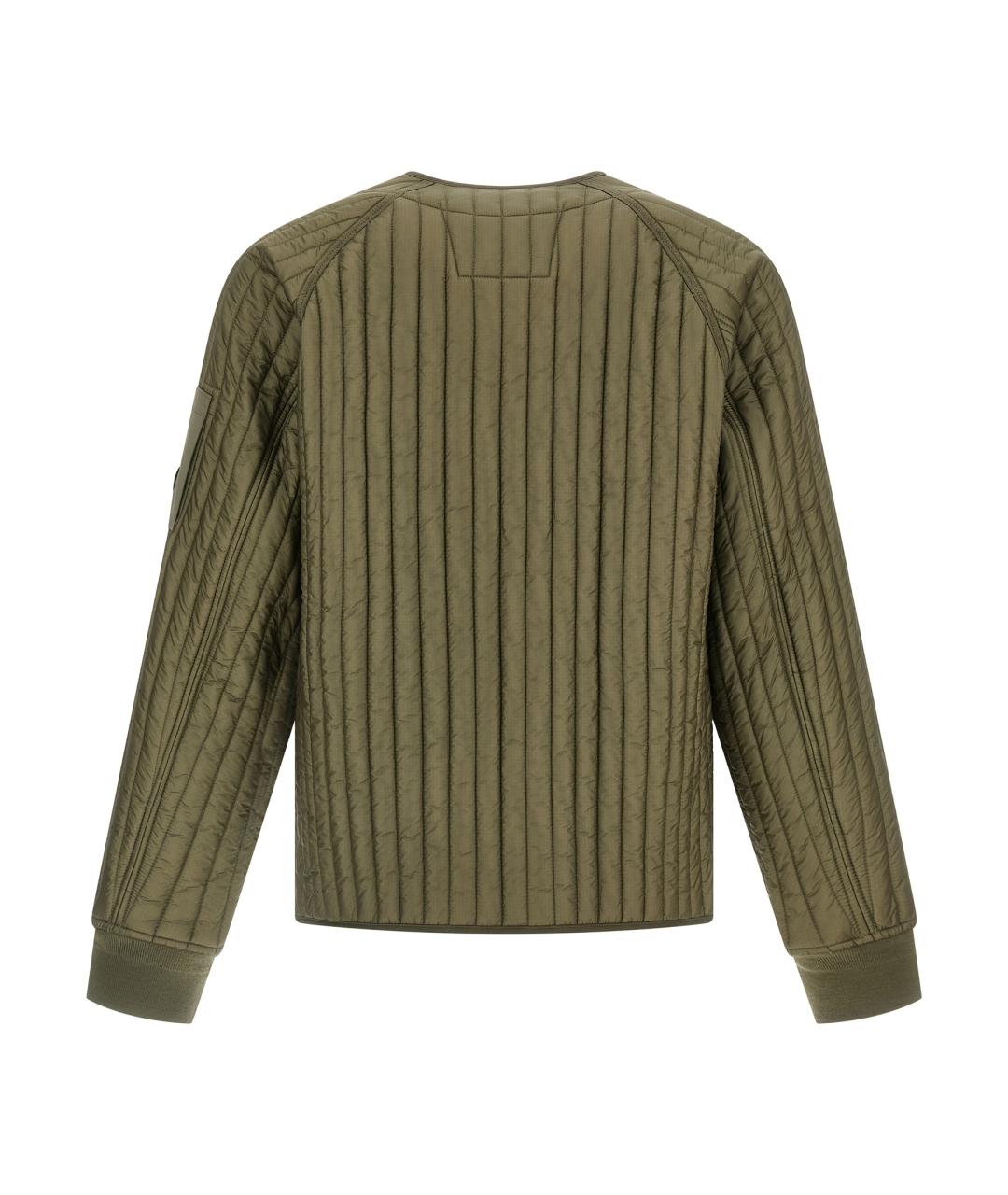 CP COMPANY Зеленая полиэстеровая куртка, фото 2