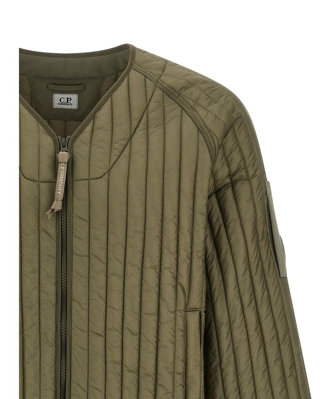 CP COMPANY Зеленая полиэстеровая куртка, фото 3