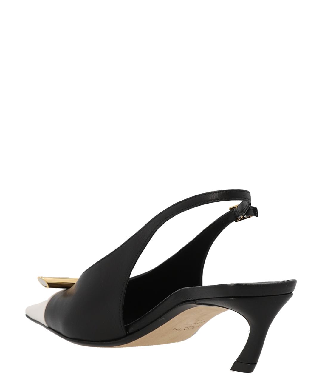 LANVIN Белые кожаные туфли, фото 2