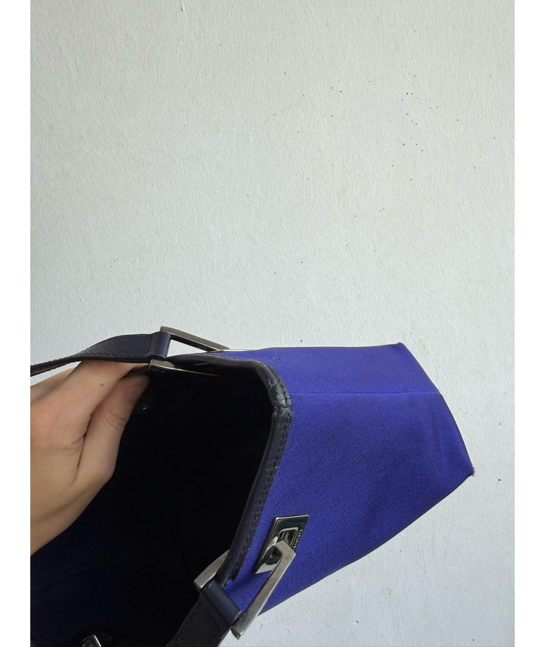 GUCCI Синяя сумка с короткими ручками, фото 4