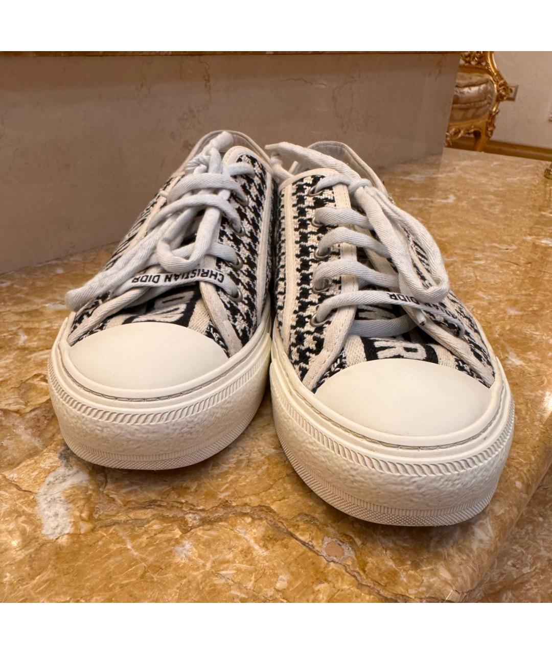 CHRISTIAN DIOR Черные кеды, фото 5