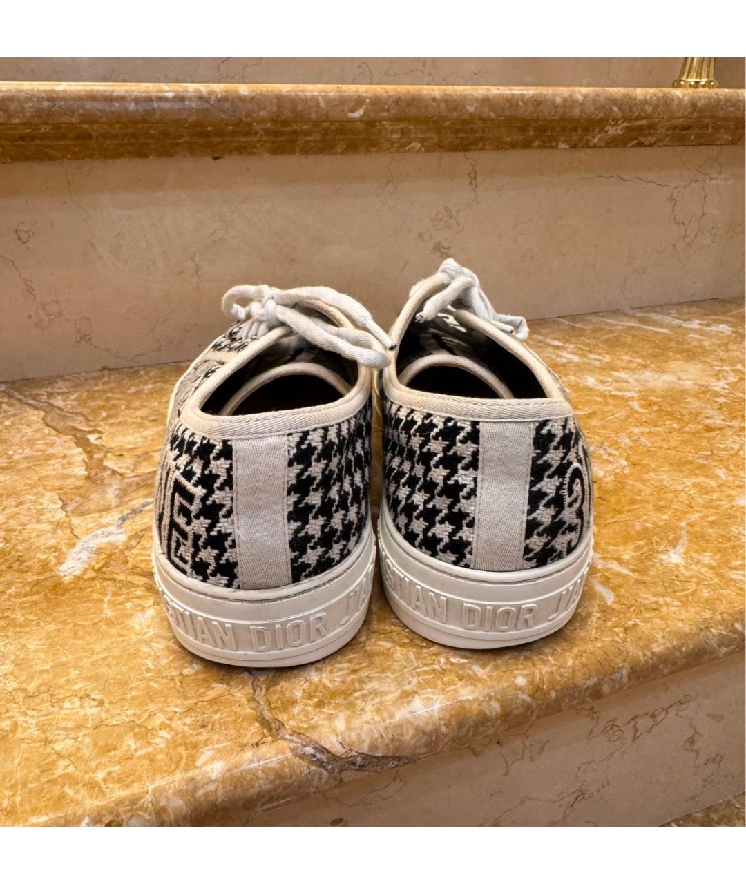 CHRISTIAN DIOR Черные кеды, фото 4