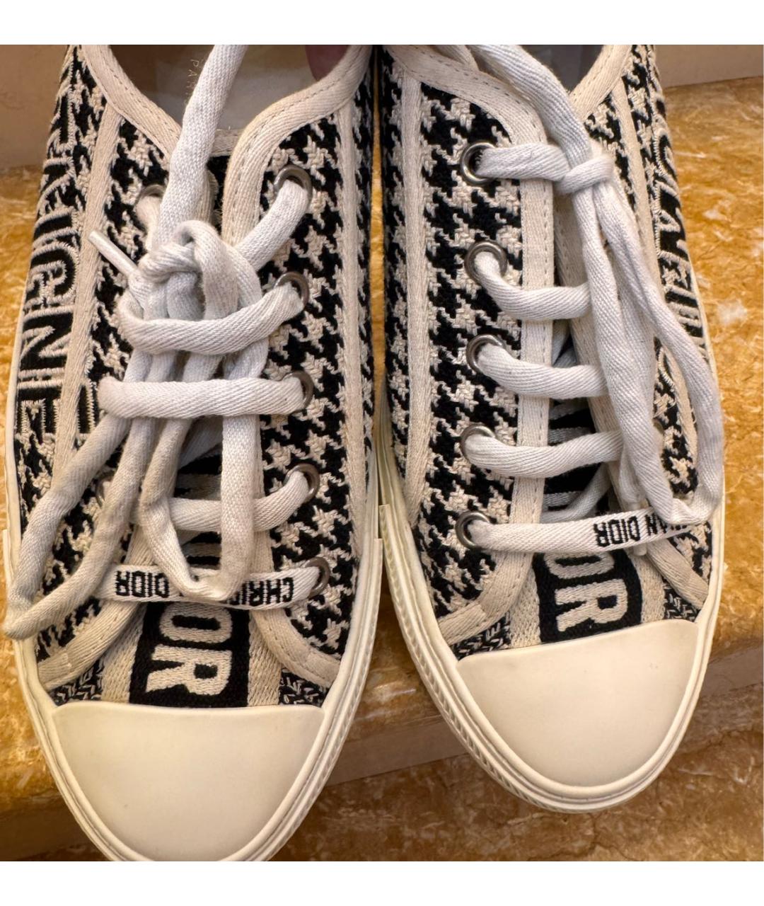 CHRISTIAN DIOR Черные кеды, фото 3