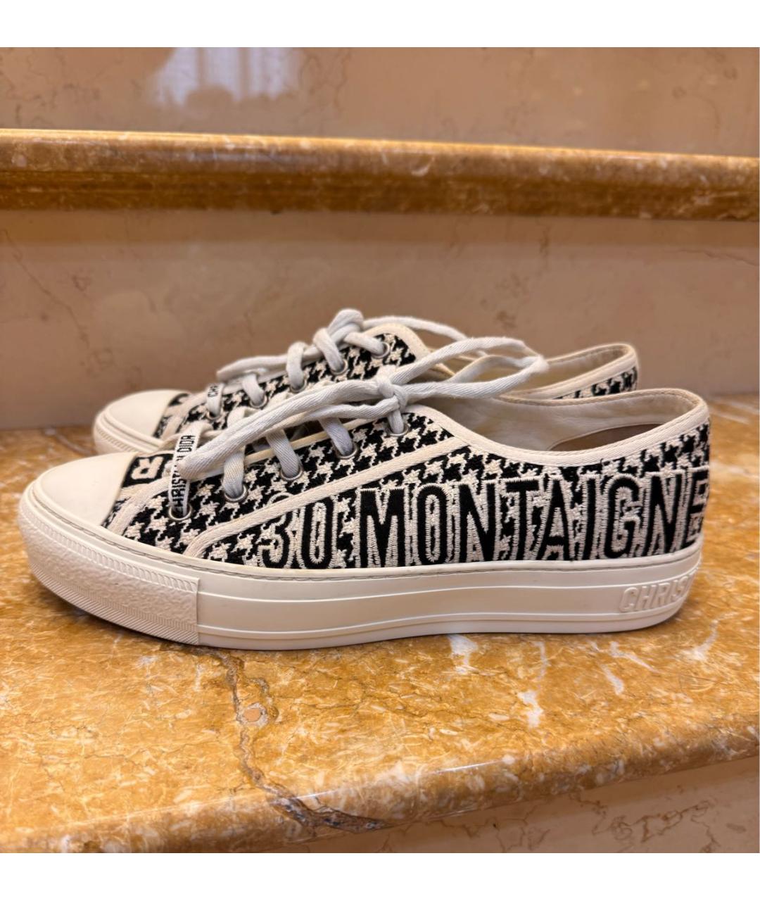 CHRISTIAN DIOR Черные кеды, фото 6