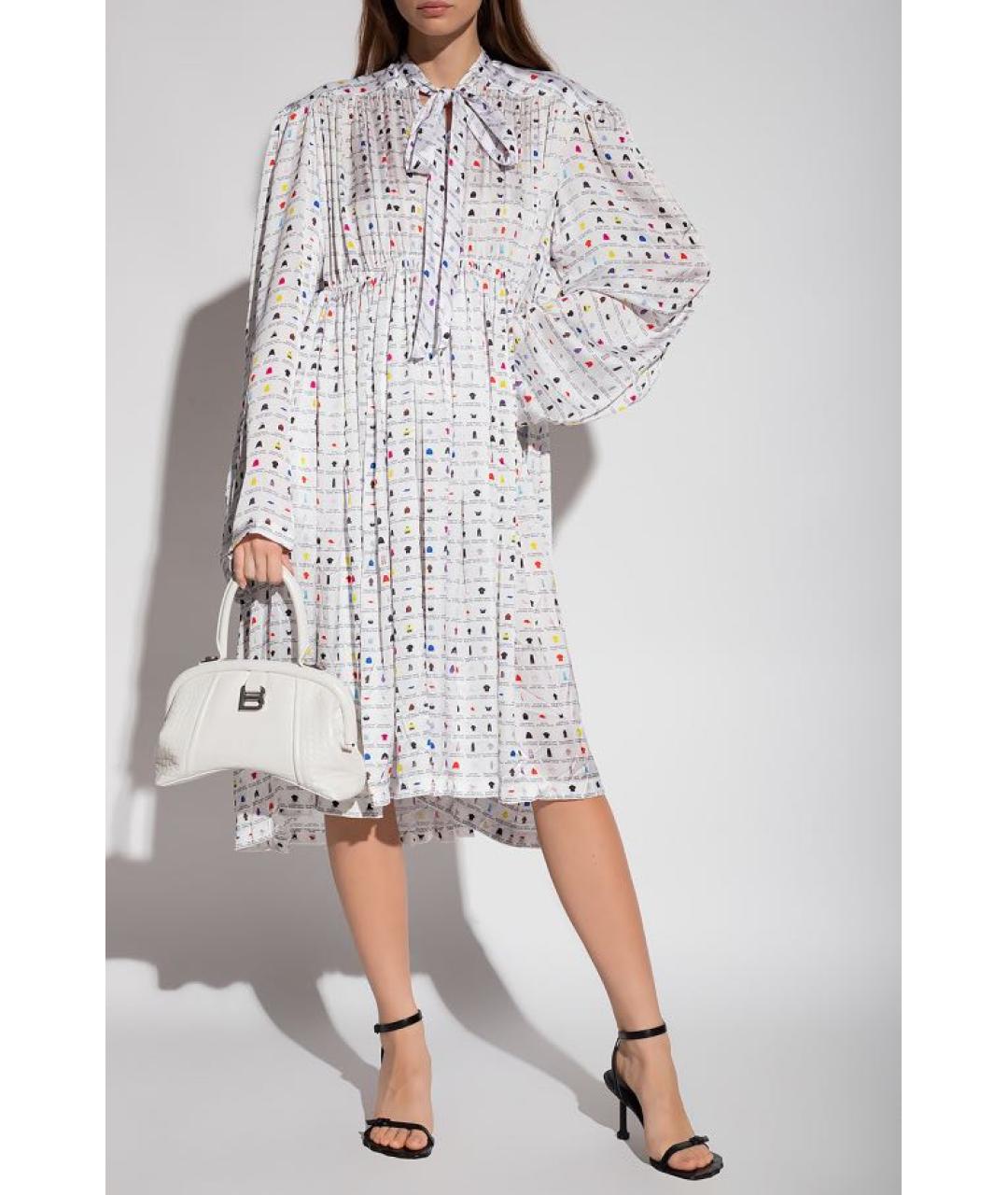 BALENCIAGA Полиэстеровое коктейльное платье, фото 7