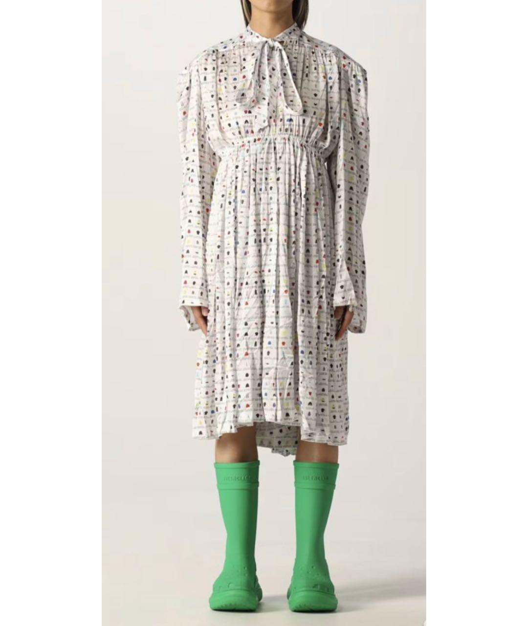 BALENCIAGA Полиэстеровое коктейльное платье, фото 8
