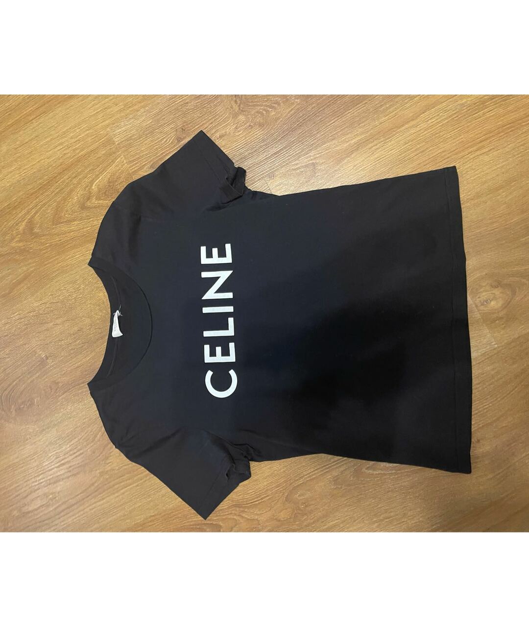 CELINE PRE-OWNED Черная футболка, фото 5