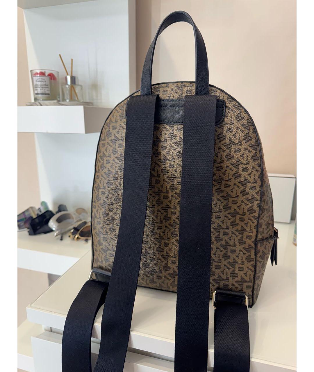 DKNY Коричневый рюкзак, фото 3