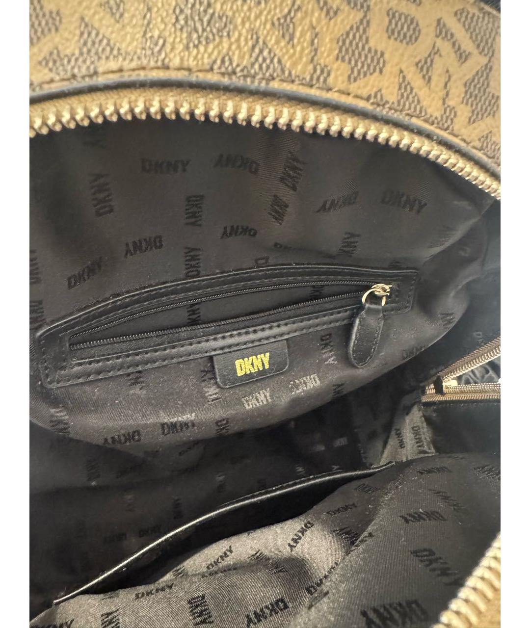 DKNY Коричневый рюкзак, фото 4