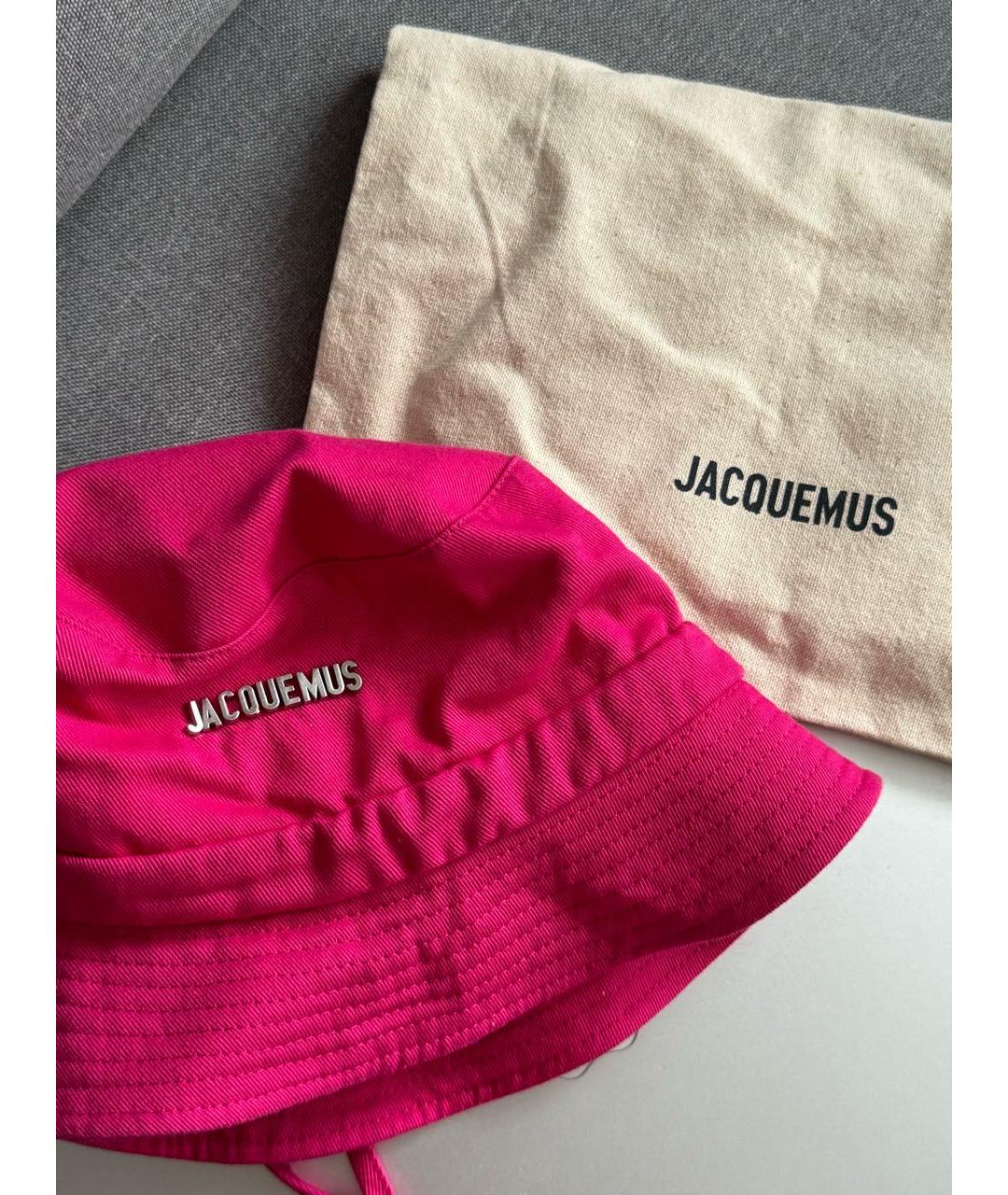 JACQUEMUS Фуксия хлопковая панама, фото 3