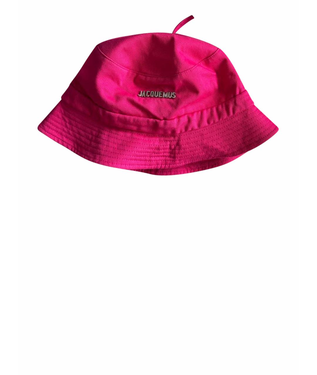 JACQUEMUS Фуксия хлопковая панама, фото 1