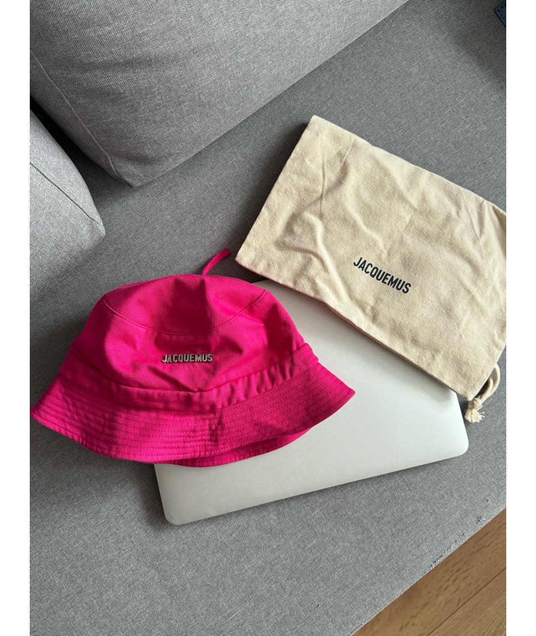 JACQUEMUS Фуксия хлопковая панама, фото 4