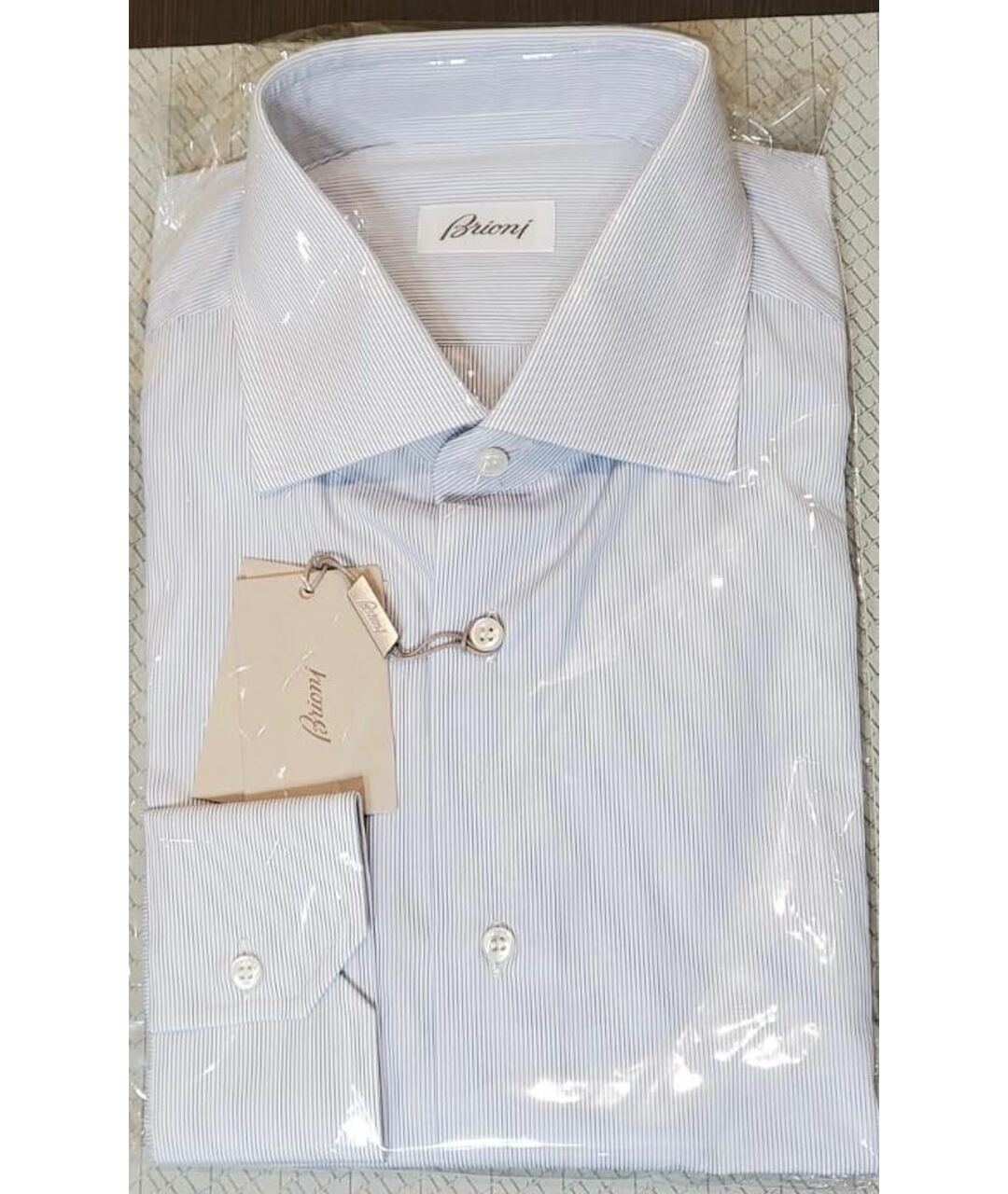 BRIONI Хлопковая классическая рубашка, фото 4